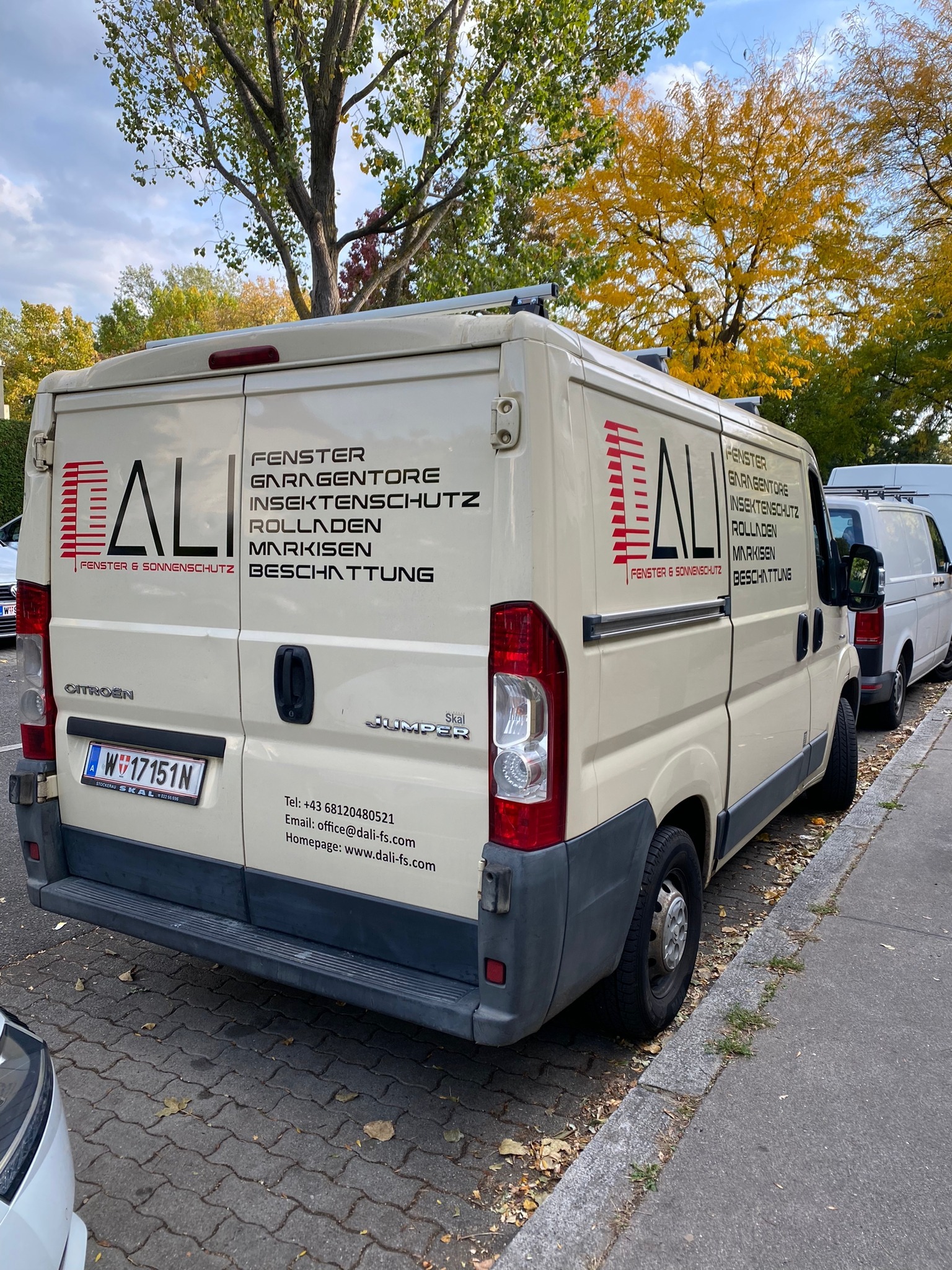 Fahrzeugbeklebung – Detail